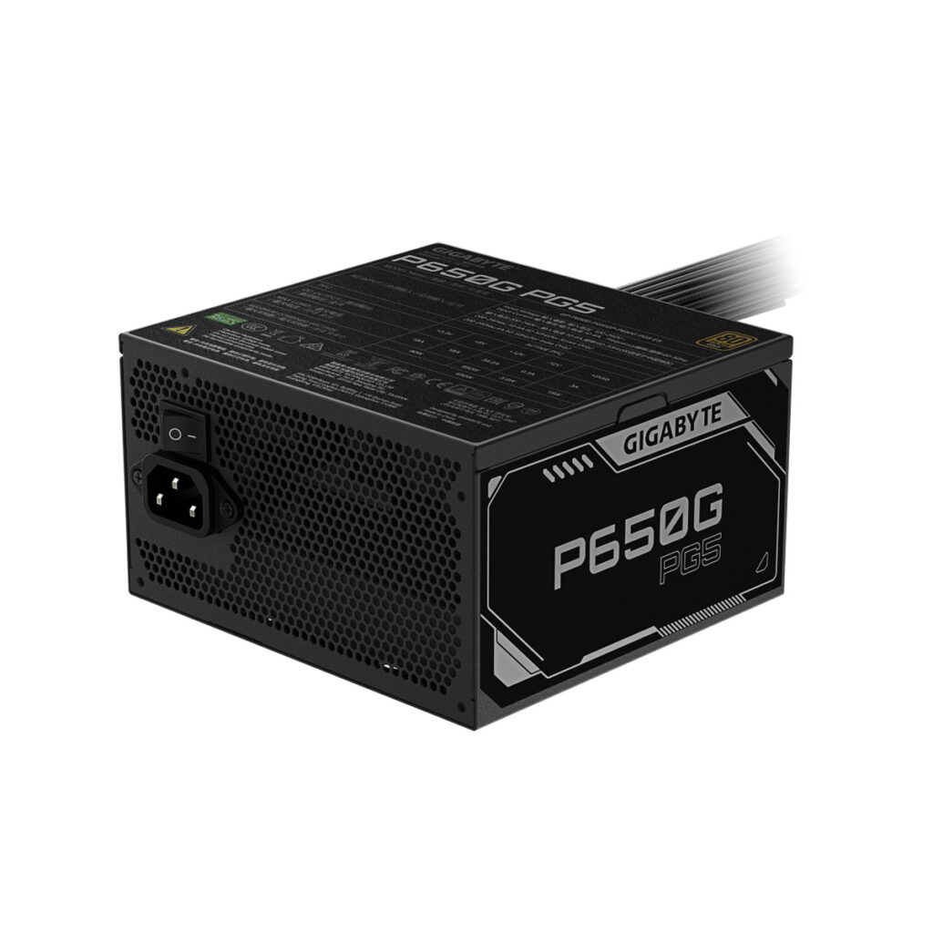 ספק כוח Gigabyte P650G 650W 80 Plus Gold ATX 3.1 PCIE 5.1