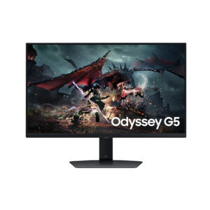 מסך Samsung Odyssey G5 G50D QHD 27 180Hz 1Ms Gaming Monitor Pivot