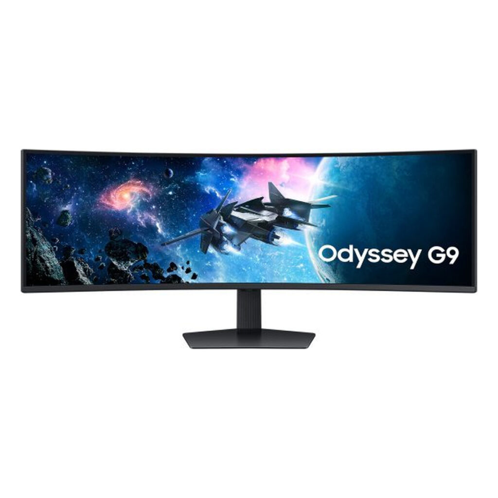 מסך Samsung Odyssey G9 48.7 Ultra Wide 32:9 DQHD 240Hz 1ms VA HDR