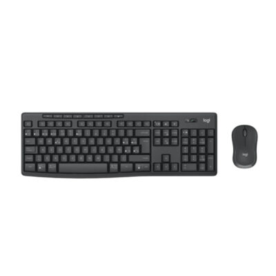 סט אלחוטי שחור Logitech MK370 Combo for Business BT/2.4