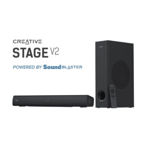 רמקולים Creative Stage V2 2.1 Soundbar+Subwoofer BT 5.0 160W Arc