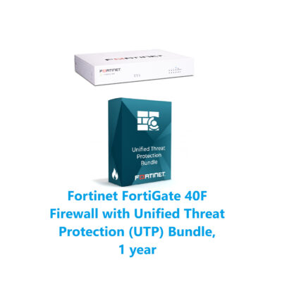 באנדל מכשיר ורשיון FortiGate-40F and UTP HW PLUS 1y