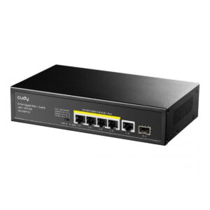 מתג לא מנוהל Cudy GS1005PTS1 5PORT 1GB PoE 1XSFP total 120W