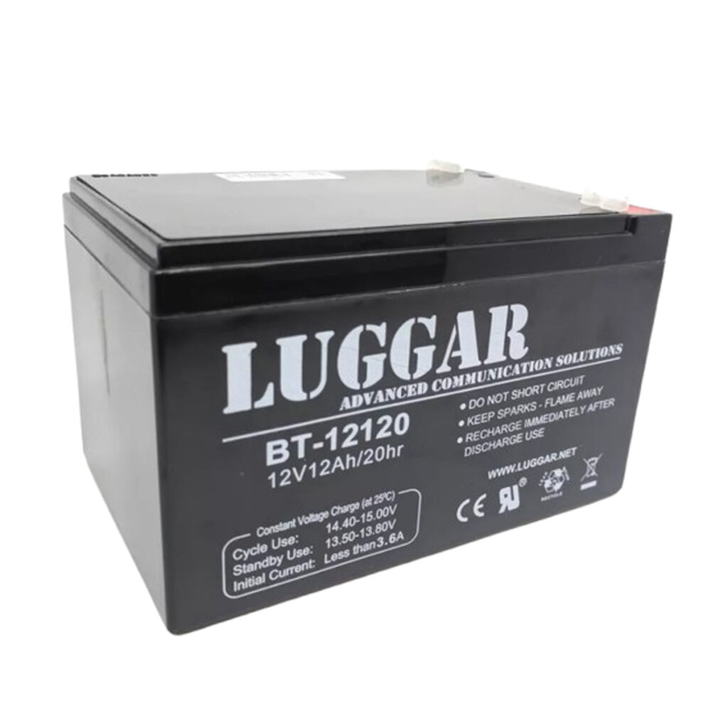 סוללה לאל פסק 12V 12Ah 90mm