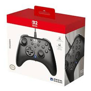 בקר חוטי HoriPad Turbo ל-Nintendo Switch 2 בצבע Blacknas