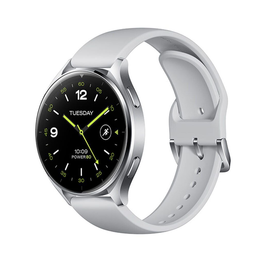 שעון ספורט חכם שיאומי דגם Xiaomi Watch 2 בצבע כסף