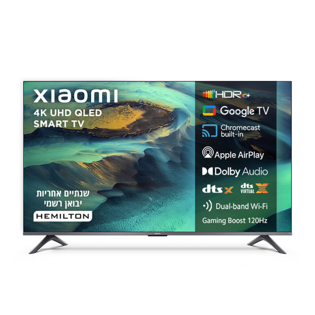 טלוויזיה ''75 QLED 4K שיאומי דגם Xiaomi TV A Pro 75'' (2026)