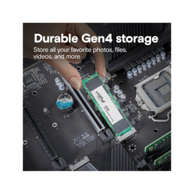 דיסק פנימי Crucial SSD E100 480GB PCIe Gen4 2280 NVMe M.2