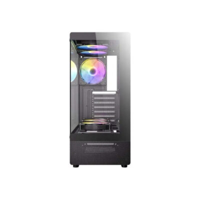 מארז Antec VCX300 ARGB Black Mid-Tower ATX 5x120mm Fans include