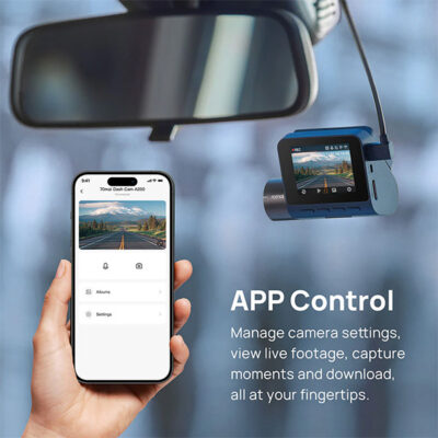 מצלמת רכב חכמה דו-כיוונית 70mai Dash Cam A200-1