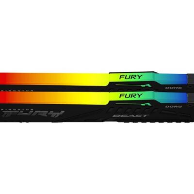 זכרון לנייח Kingston Fury Beast RGB 32GB 2C16 DDR5 5600MHZ C40