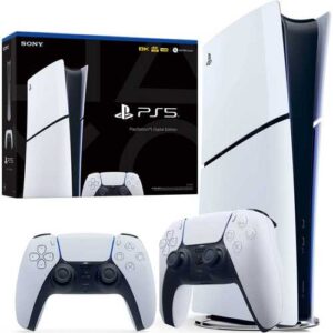 PS5 Console Mgm PlayStation 5 Slim 1TB Digital 2 Controllers