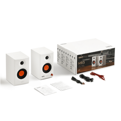 רמקולים Edifier MR3 White 2.0 Studio Speakers 36W RMS BT 5.4