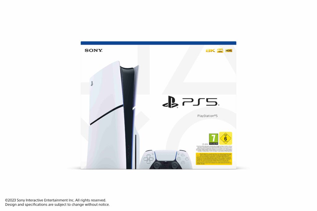 Sony PlayStation 5 Slim 1TB Blu-Ray Edition