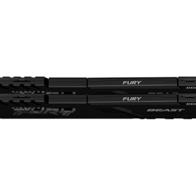 זכרון לנייח Kingston Fury Beast Black 32GB 2X16 6000MHZ DDR5 C36