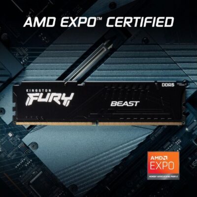 Kingston Fury Beast DDR5 64GB 2x32GB 6000MHZ DDR5 CL30 EXPO RAM