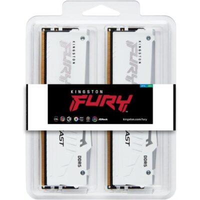 Kingston Fury Beast White RGB Expo 32GB 2X16 6000MHZ DDR5 CL30