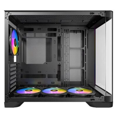 מארז שחור Antec C5 Curve ARGB Mid-Tower ATX 4x ARGB FANS Type-C