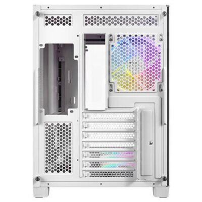 מארז לבן Antec C5 Curve ARGB Mid-Tower ATX 4x ARGB FANS Type-C