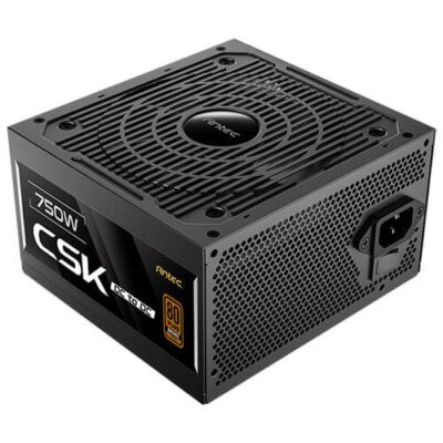 ספק כוח Antec CSK 750DC 750W ATX Non-Modular PSU 80 plus Bronze
