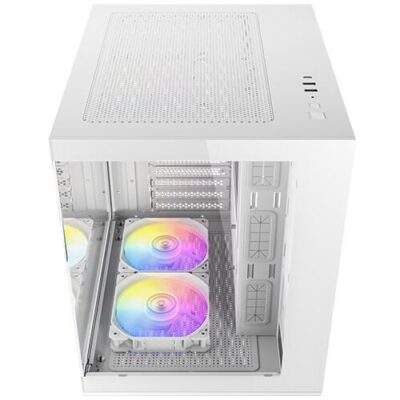 מארז לבן Antec CX60M ARGB Mini-Tower Gaming Case 3X120mm ARGB Fan