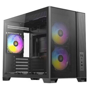מארז Antec Flux M Mid Tower Micro-ATX ARGB Type-C 3.2