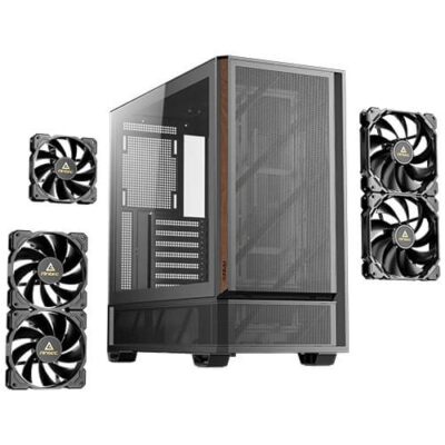 מארז Antec P30 Air Mid Tower ATX Case Black 5X120mm Fans Type-C