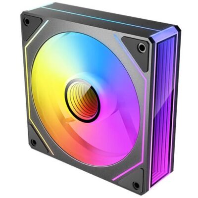מאווררים למארז ANTEC Vision 120 Reverse ARGB FANS BLACK 3PK – תמונה נוספת 3
