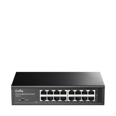 מתג לא מנוהל CUDY GS1016 16 Port Gigabut Ethernet Switch