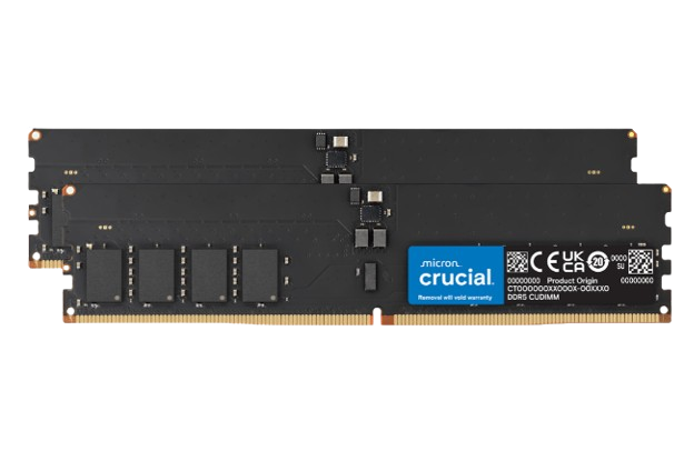 זכרון לנייח Crucial Classic DDR5 32GB 2X16 6400Mhz C52 CUDIMM