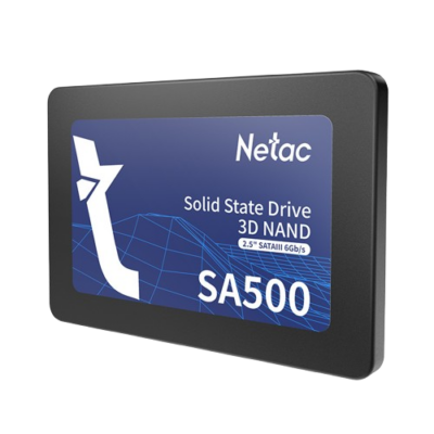 דיסק פנימי Netac SA500 500GB 2.5 Sata III SSD 3D Nand