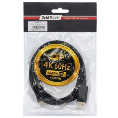 כבל אקטיבי DP ל-HDMI תומך עד 4K 60hz אורך 1.8 מטר חד כיווני