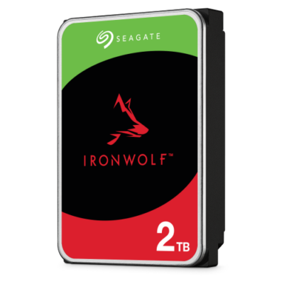 דיסק פנימי Seagate IronWolf 2TB NAS HDD 3.5 5400RPM 256MB Cache