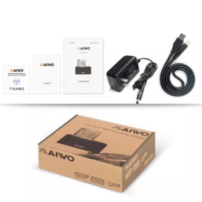 תחנת עגינה לדיסק בודד 3.5/2.5 MAIVO Single HDD DOCKING STATION