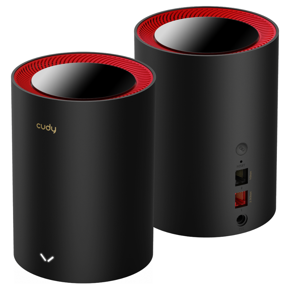 מגדיל טווח Cudy AX3000 2.5G Mesh Wi-Fi 6 System 2 Pack