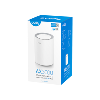 מגדיל טווח Cudy M3000 V2 Dual Band Wi-Fi 6 Mesh System AX3000 1Pa