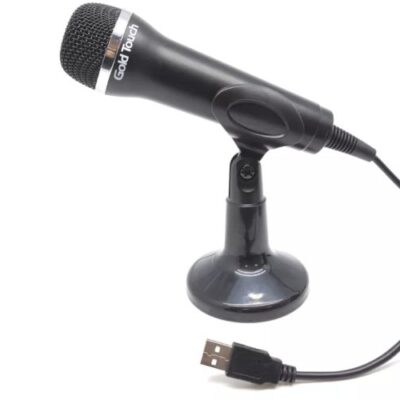 מיקרופון שולחני GOLD TOUCH 1.5 USB CABEL GAMING MIC