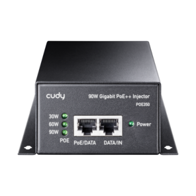 מזרק חשמל CUDY POE350 90W PoE Injector