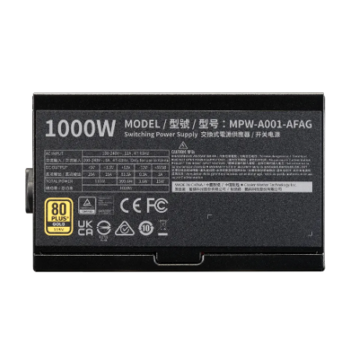 ספק כוח CoolerMaster Elite 1000W 80Plus Gold ATX3.1 Fully Modular