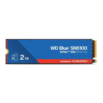דיסק פנימי WD BLUE SN5100 2TB Gen4.0 Up to 7100MB/S Read 2280