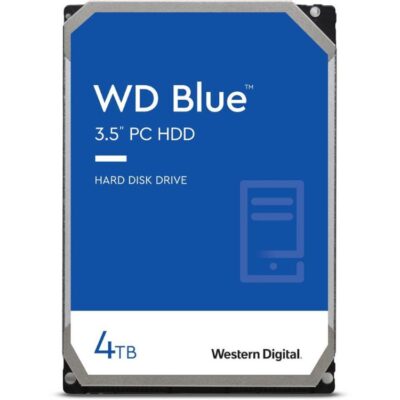 דיסק קשיח פנימי 3.5 Western Digital Blue 4TB SATA6 Gb/s 256MB
