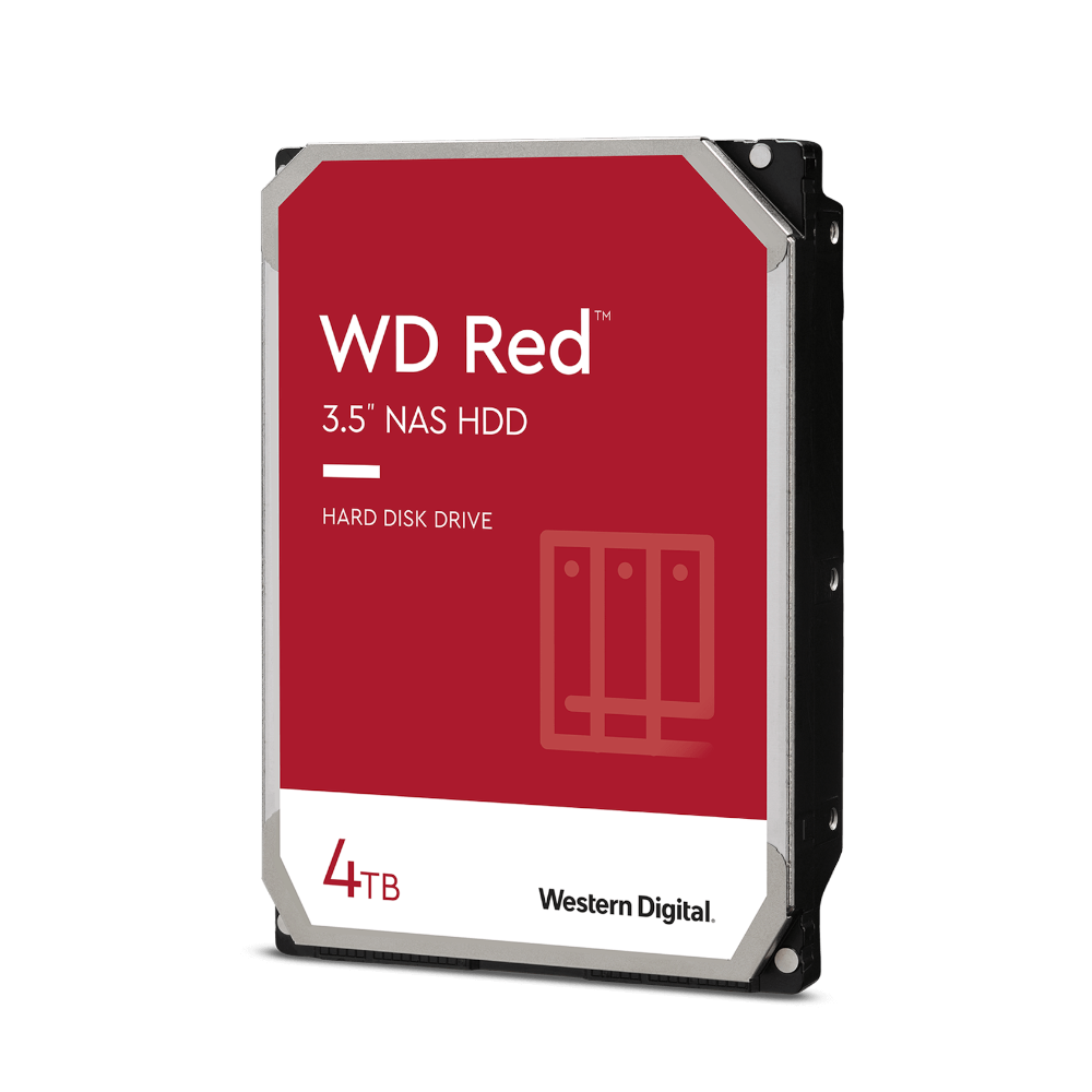 דיסק פנימי WD Red Plus NAS 4TB HDD 5400RPM 256MB Cache SATA III