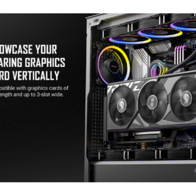 תופסן אנכי Antec Shift Vertical GPU Bracket incl PCIE4.0 riser
