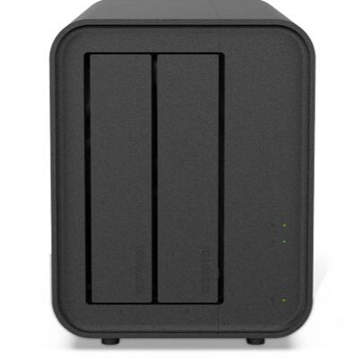 שרת אחסון Terramaster F2-424 2-BAY NAS N95 8GB DDR5 2.5GbE