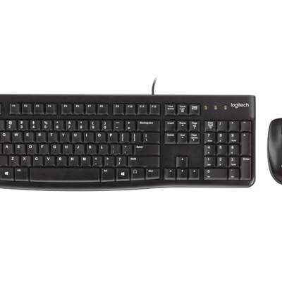 סט מקלדת ועכבר חוטי Logitech MK120