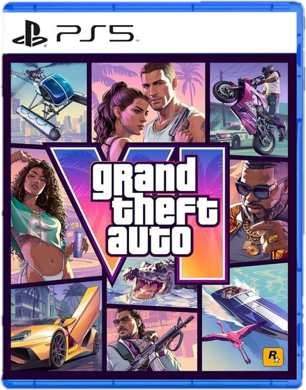 PS5 GAME GRAND THEFT AUTO VI GTA 6 PLAYSTATION