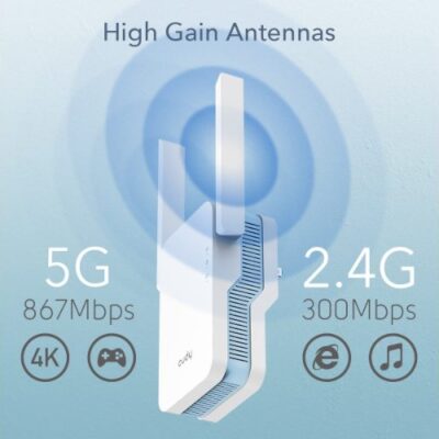 מגדיל טווח Cudy AC1200 Mesh WiFi Extender