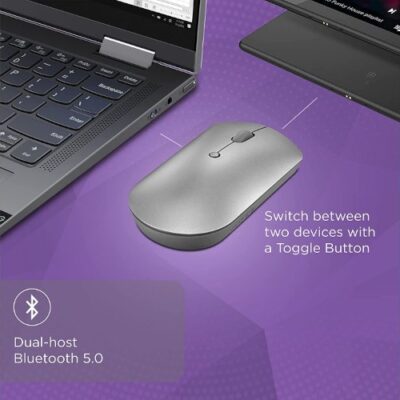 עכבר אלחוטי שקט Lenovo 600 BT Silent Mouse