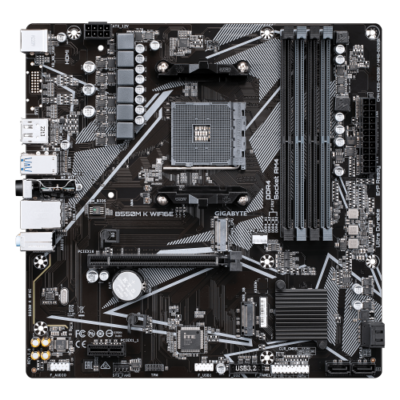 לוח אם Gigabyte B550M K WF6E AM4 Micro-AtX DDR4