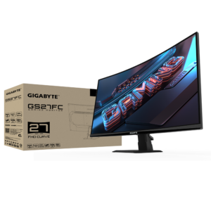 מסך גיימינג קעור Gigabyte GS27FC FHD VA 1MS HDR Ready 180Hz